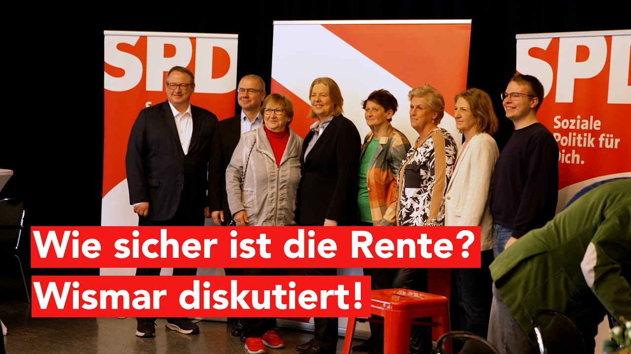 Sichere Rente trotz Demografie? Frank Junge & Bärbel Bas im offenen Dialog