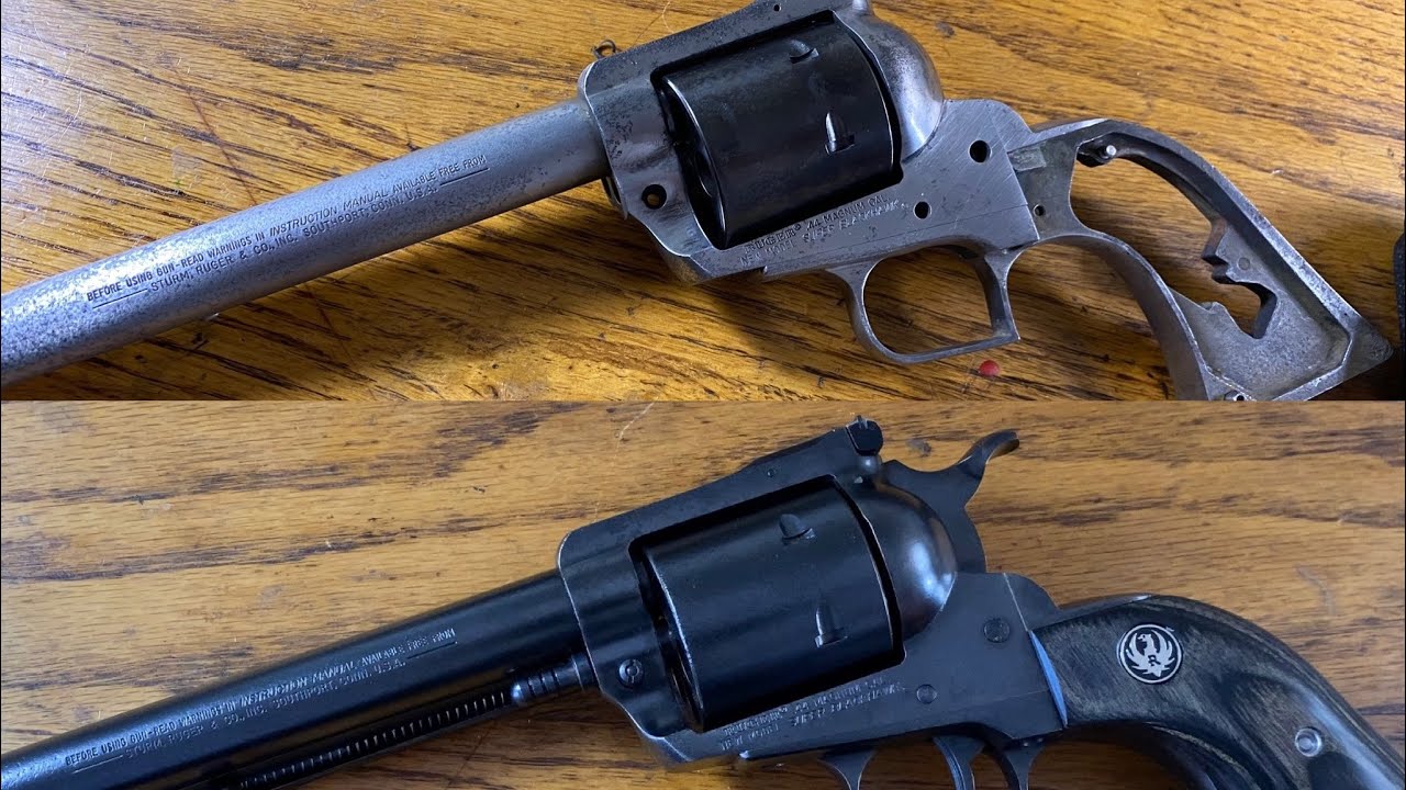 Rust Bluing a Ruger Super Blackhawk - YouTube