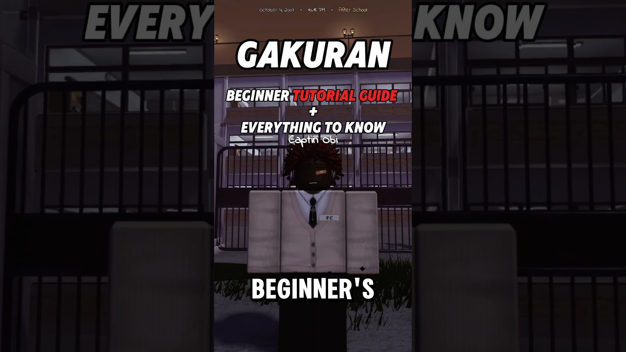 Beginner Tutorial Guide + Everything To Know | Gakuran #gakuran