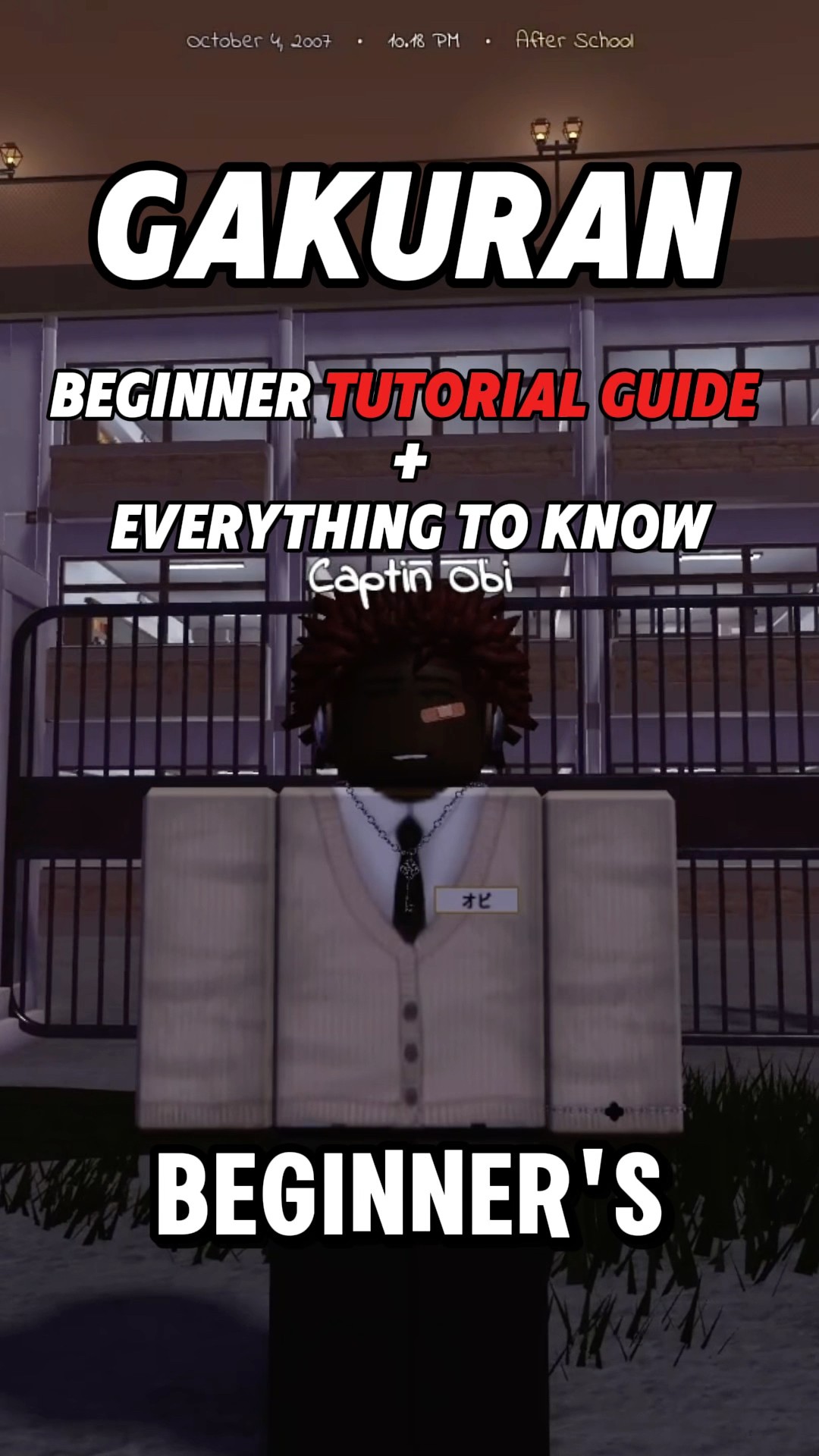 Beginner Tutorial Guide + Everything To Know | Gakuran #gakuran