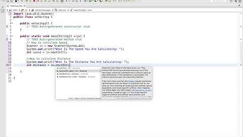 How To Code Velocity/Speed In Java
