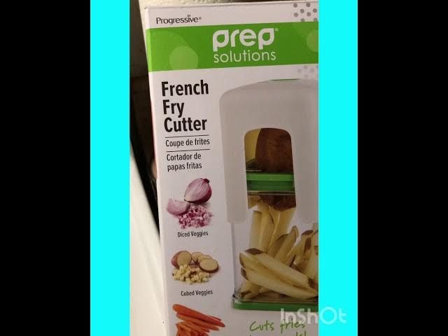 Prep Solutions French Fry Cutter and Vegetable Chopper White