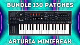 Arturia Minifreak Bundle Synth Warp + Digital Synth Textures 130 patches