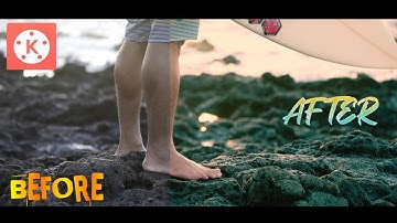 Colour Grading + Before /After Wipe in Kinemaster