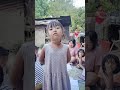 4 years old girl is reading Bible verses