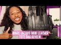 WHAT FITS IN MY BAG?!? || BEST MINI LEATHER TOTE UNDER $500 || THE TOTE BAG BY MARC JACOBS