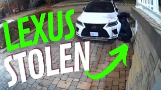 Lexus Stolen Off Driveway at 4AM in Vaughan, ON