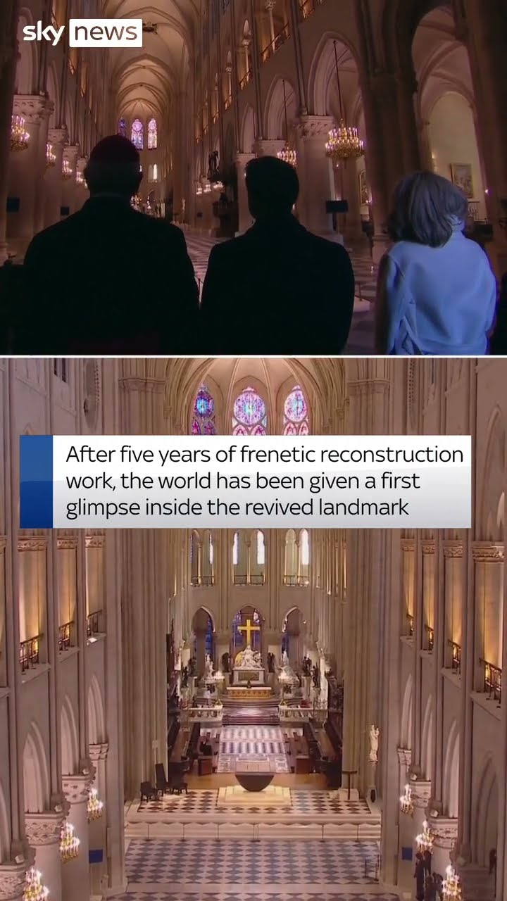 First look at restored Notre-Dame