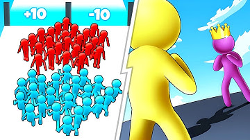 Join Clash 3D vs Giant Rush! 💥❤️ New Levels Big Update MAX Walkthrough Android iOS DF9