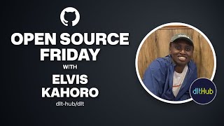 Celebrity Open Source Friday: Building Data Pipelines with dlt and Elvis Kahoro Profile