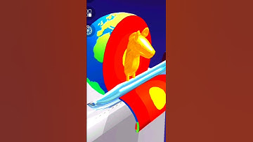 ASMR Find The Mystery Object 🔍| ASMR Slicing #asmr #shorts #viral #animation #cartoon #youtubeshorts