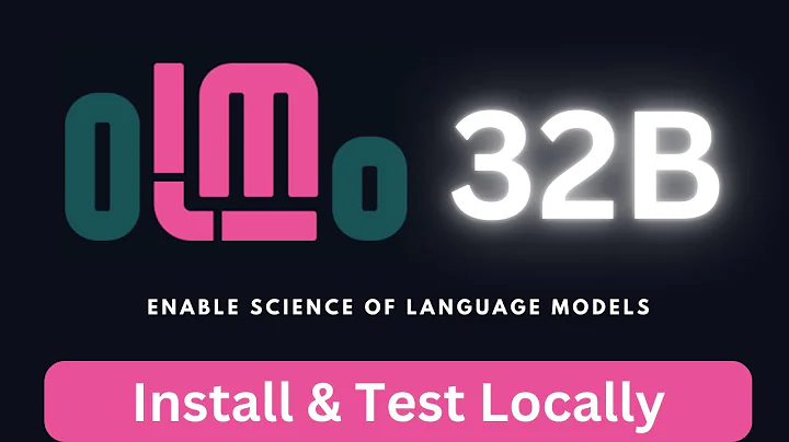 OLMo-2 32B Instruct - Best Model from AllenAI - Install and Test Locally