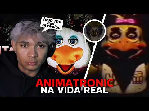 ANIMATRONICS NA VIDA REAL SÃO BIZARROS - react mulho