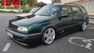 VW Golf MK3 Variant Static on Porsche Rims Tuning Story by Thomas