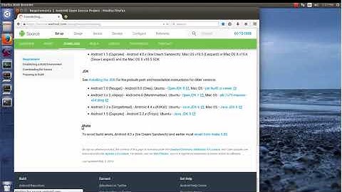 Android Pie: Setting up the build environment