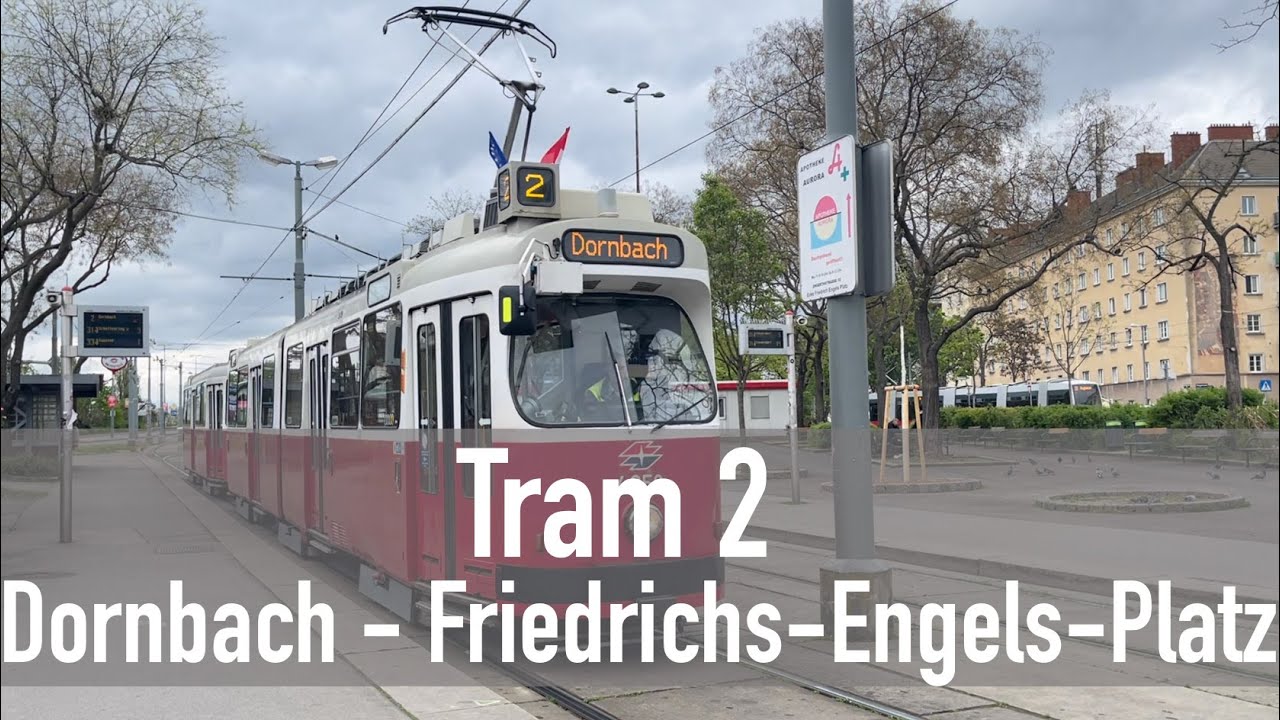 Tram No. 2 Fahrt [Wien 2021]