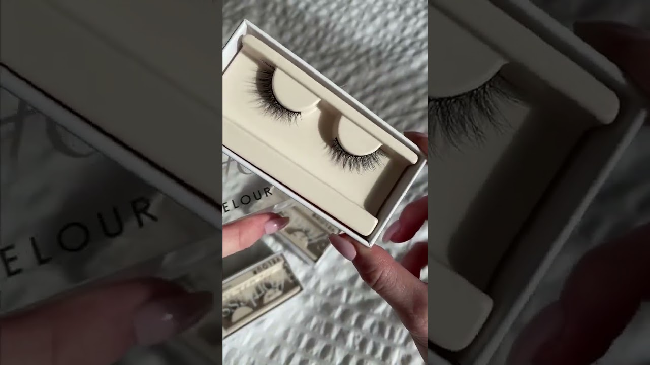 Unboxing Velour's Effortless lashes