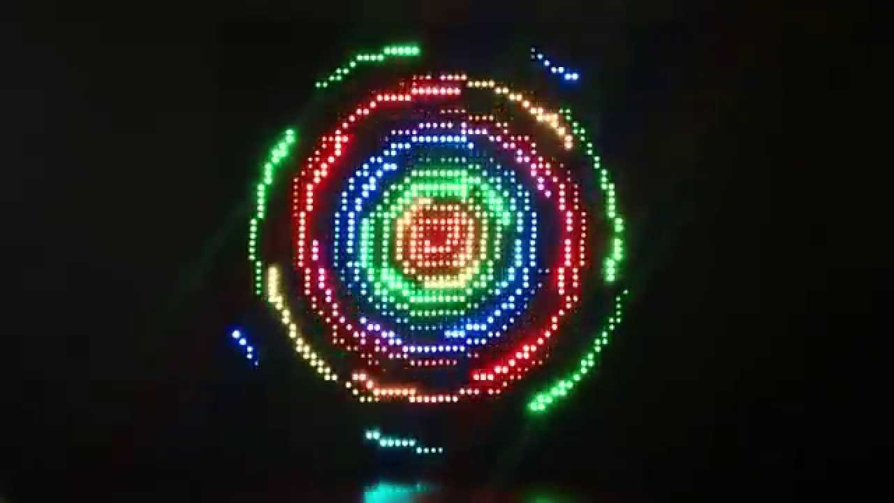 SmartMatrix + FastLED - Incremental Drift 64x64