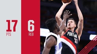 Zach Collins (Career High 17 Points) vs. Orlando Magic | October 25, 2018 screenshot 5