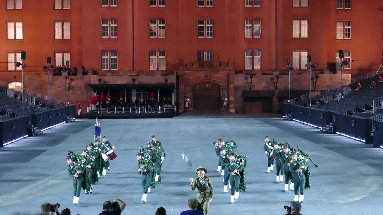Basel Tattoo 2022 Kumudini Homes School Pipes and Drum Band - Dress Rehearsal 04