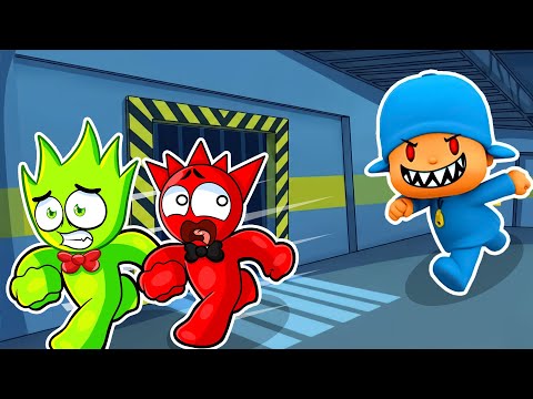 ESCAPE FROM POCOYO'S PRISON in Roblox!
