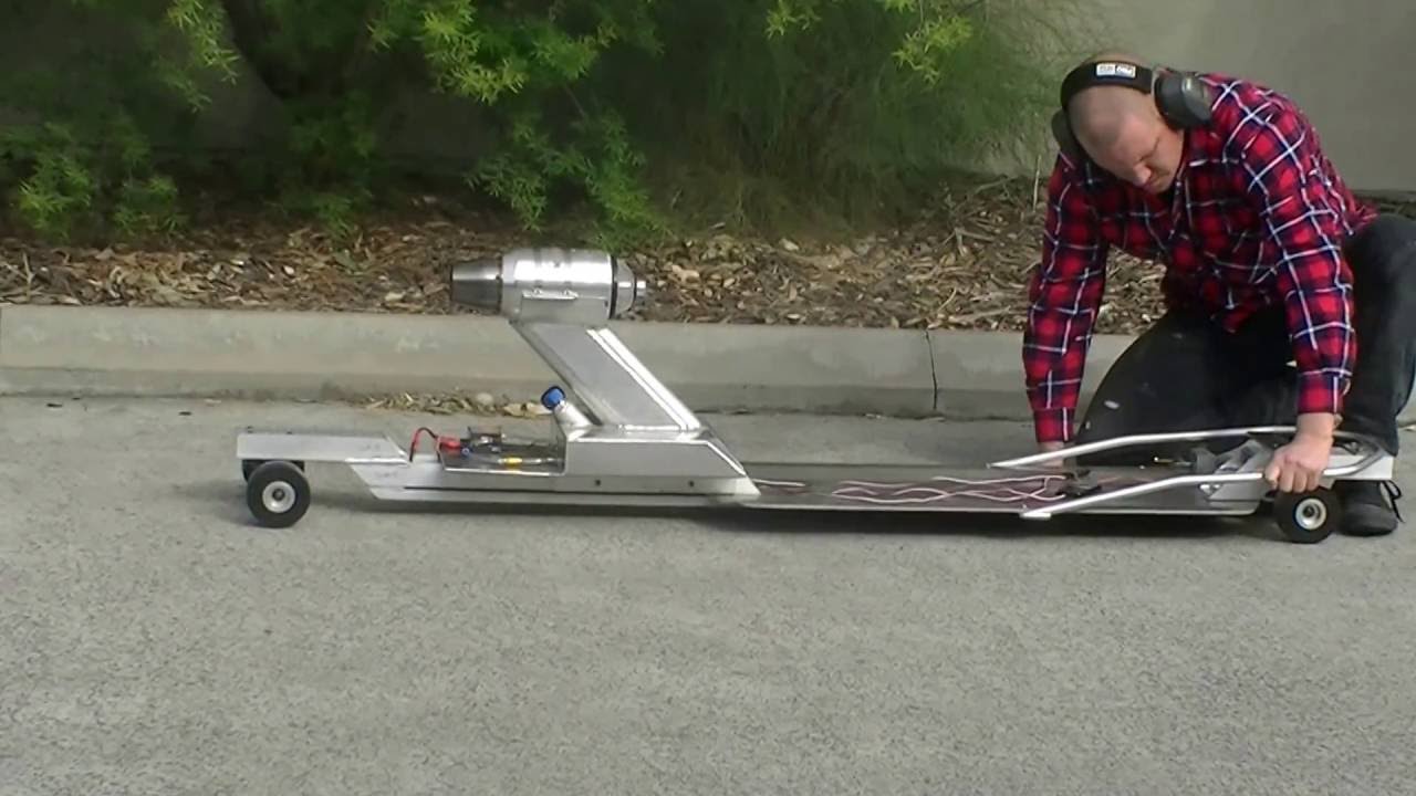 Jet Luge first ride.