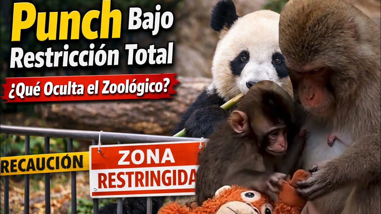 Alerta en el zoo: Punch queda fuera del alcance del público