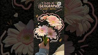 CBSE Class 10 Geography | Top 3 Chapters Short Notes 📝Geography #cnsc #study #class10 #notes