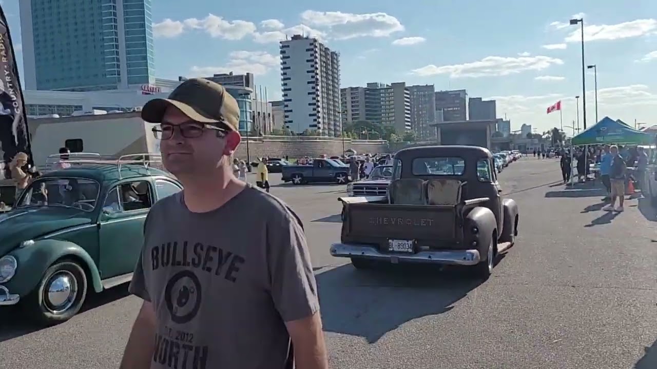 Car show in Windsor Ontario Canada on August 18 2023