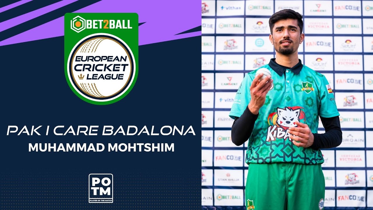 POTM: M.Mohtshim - PIC vs GEK | Highlights | Bet2Ball European Cricket League Day 3, Group E | ECL22