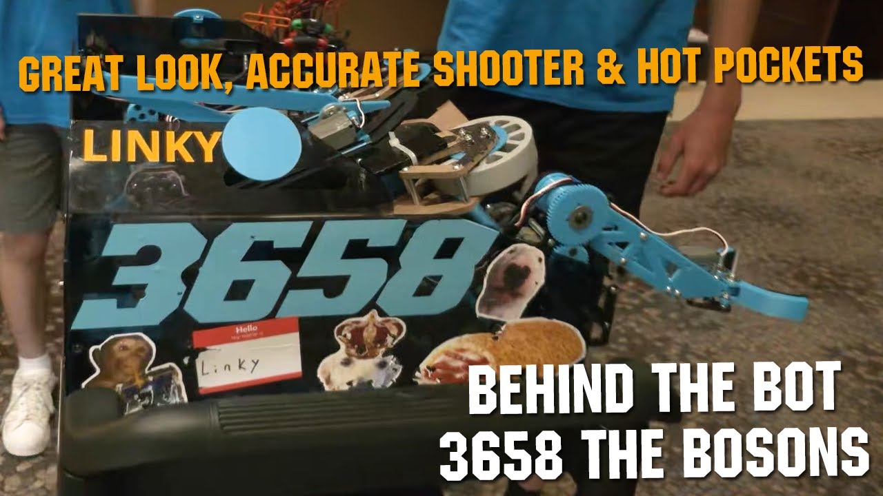 FTC 3658 The BOSONS Behind the Bot Ultimate Goal First Updates Now ...