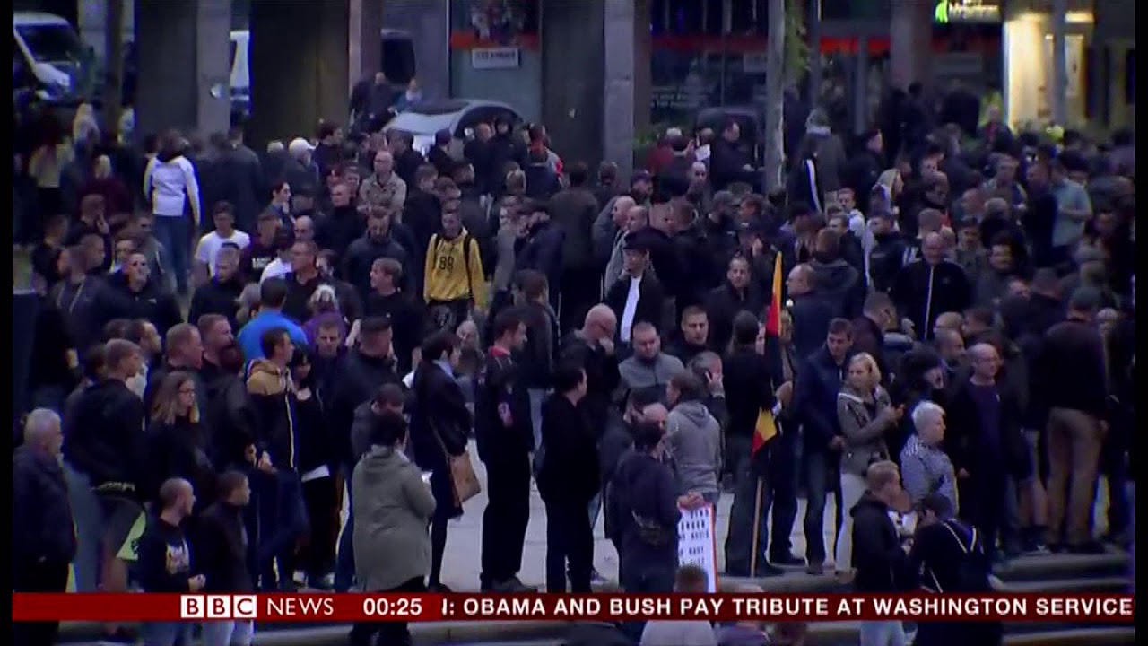 Chemnitz one week on (Germany) - BBC News - 2nd September 2018