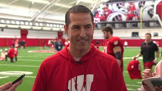 Wisconsin Football: Luke Fickell Post-Practice Media Availability (04/06/23)