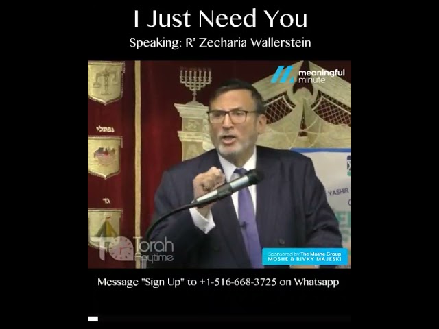 Tell God That You Just Need Him!