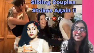AWKWARD Tiktok Sibling kiss compilation 💆🥵💦 | Sibling Kiss Pt7