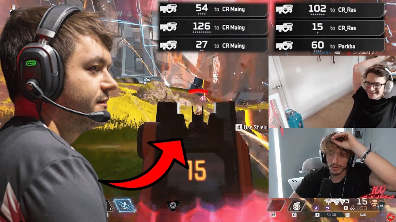 when TSM Reps almost pulled off the *CRAZIEST* clutch on CR in ALGS Scrims.. 😲