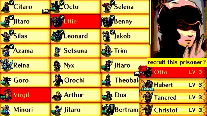 Revelation KMU Step 29:  Recruit the last remaining characters