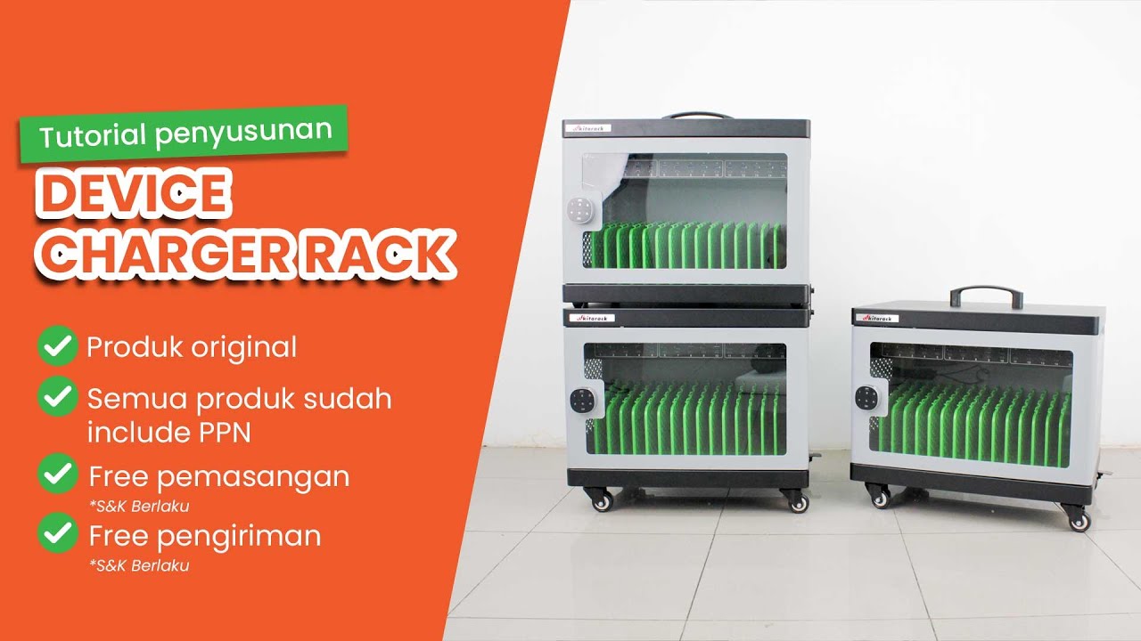 Tutorial Penyusunan Device Charger Rack - YouTube