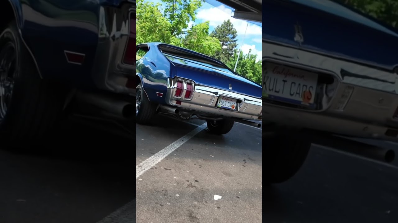 1970 Oldsmobile Cutlass 455 Big Block V8 7 4l Sound Check Classic Oldtimer Bigblock