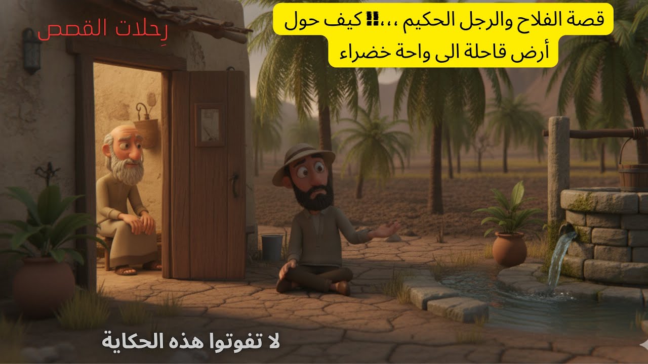 من أرض الجدب إلى واحة خضراء: قصة الفلاح التي ستغير نظرتك للأمل والنجاح!