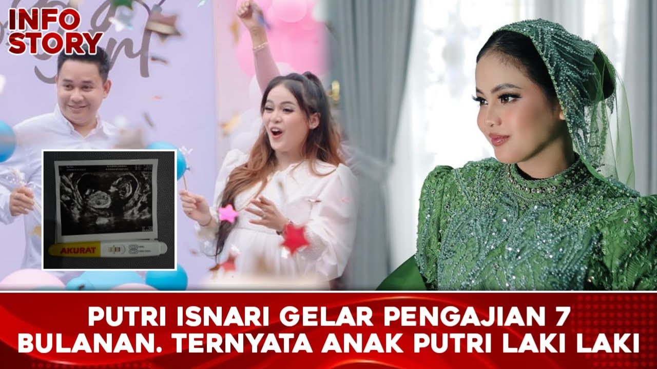 PUTRI ISNARI GELAR PENGAJIAN 7 BULANAN. TERNYATA ANAK PUTRI LAKI LAKI?....