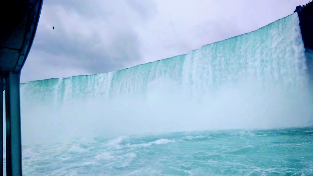Niagara falls, ferry to Canada side waterfall. Part 2 
