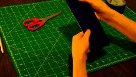 How to make a duct tape wallet- Bi fold (part 1)