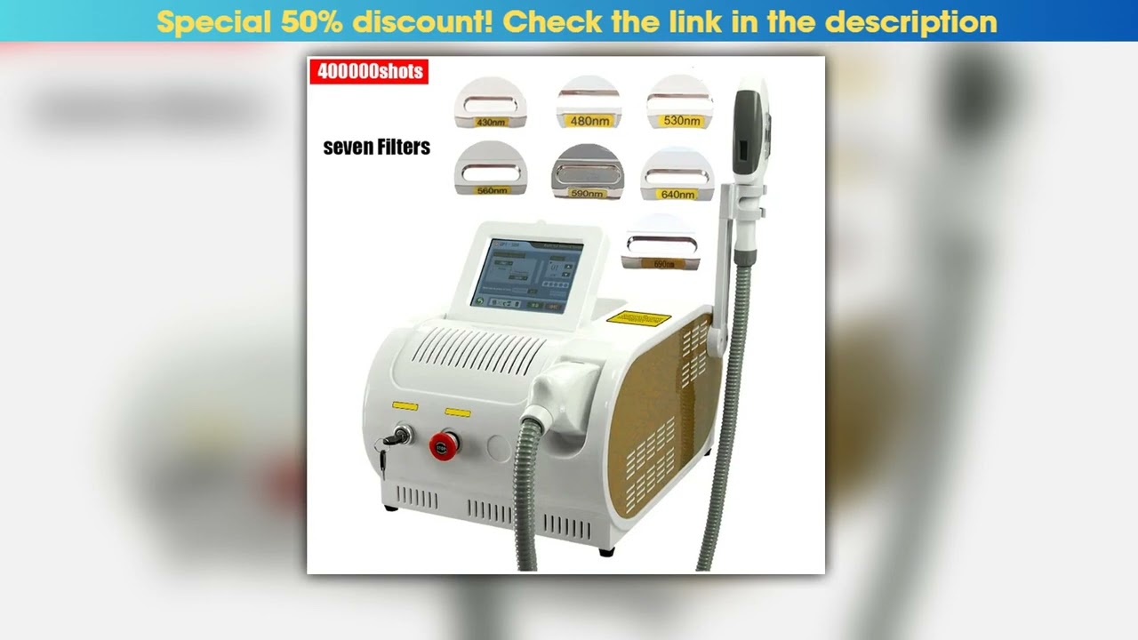 Opt Lpl Laser Hair 480530590640690750808nm Permanent Painless Skin Care Rejuvenation Beauty
