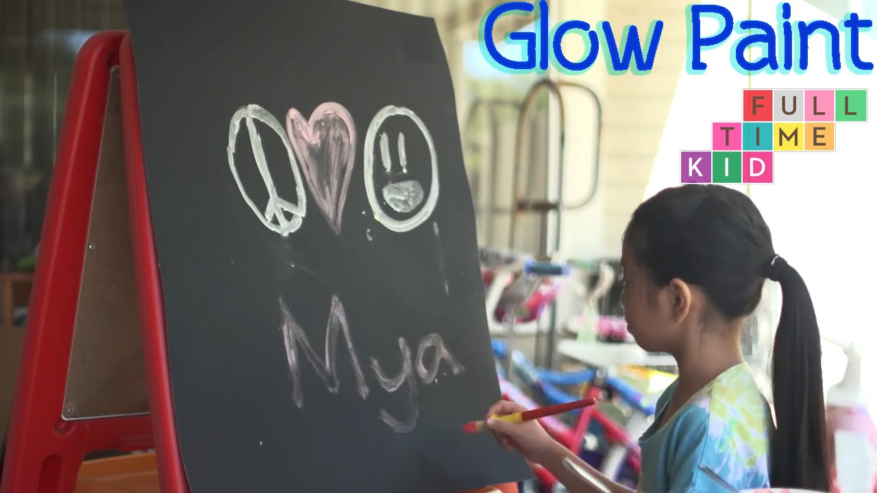 Glow in the Dark Paint, Full-Time Kid