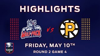 05.10.2024 Hartford Wolf Pack vs. Providence Bruins Calder Cup Playoffs Round 2 Game 4