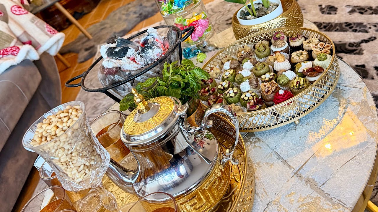 قعيدة تونسيةً في داري مع دارنا و عمتي 🇹🇳 آخر فطور صباح على البحر مع ميمتي و مرت خويا 🥹 