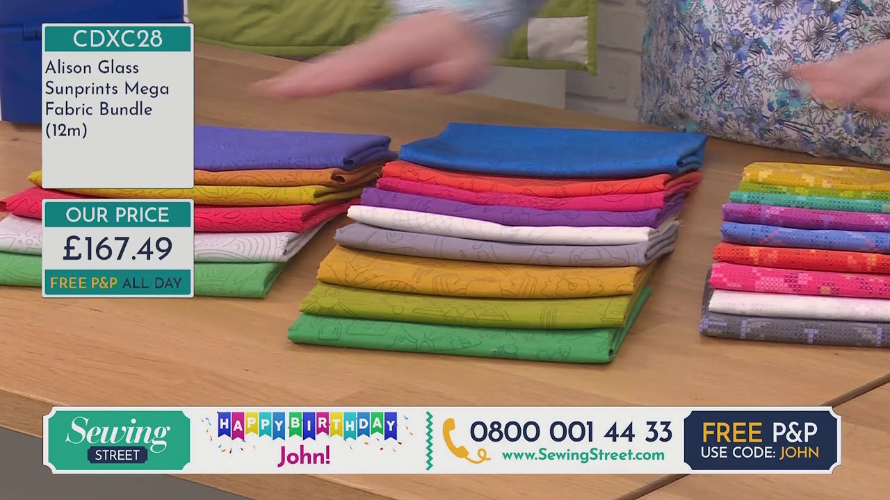 Sewing Street 29/05/20 John's Birthday Show! YouTube
