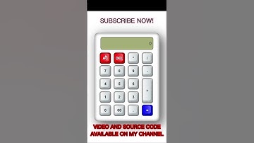 "Build a Simple Calculator with HTML, CSS & JS!" #WebDev #Coding