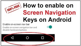 how to enable on screen navigation Keys on Android screenshot 4